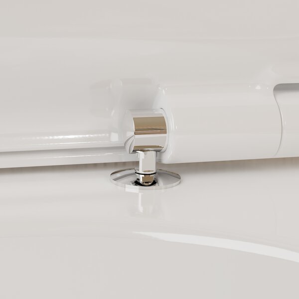 Hansgrohe EluPura S vas wc cu capac soft-close agăţat fără margine alb lucios 60292450
