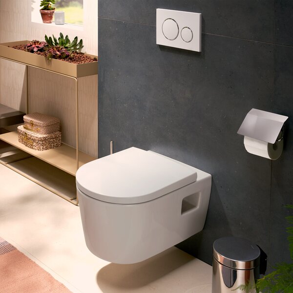 Hansgrohe EluPura Original S capac wc SoftClose alb 60148450