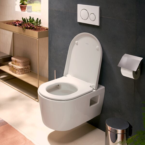 Hansgrohe EluPura Original S capac wc SoftClose alb 60148450