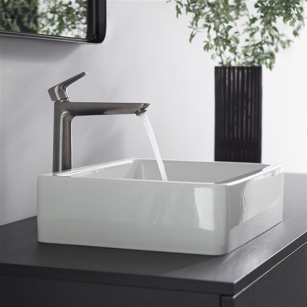 Hansgrohe Talis E baterie lavoar stativ negru 71717340