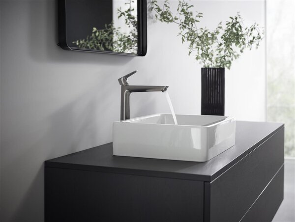 Hansgrohe Talis E baterie lavoar stativ negru 71717340