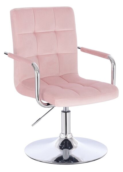 HC1015NP Scaun Roz Catifea