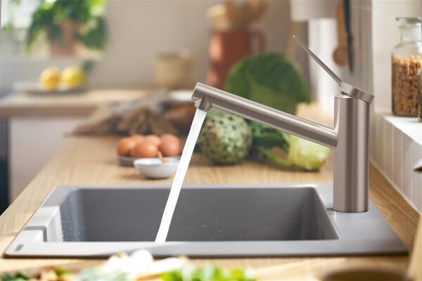 Hansgrohe Zesis M33 baterie bucătărie pe picior oţel inoxidabil 74806800