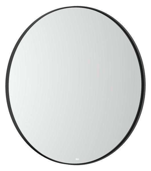 Roca Luna oglindă 60x60 cm rotund cu iluminare negru A812425000