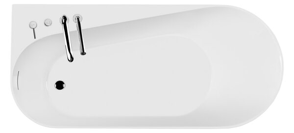 Ksuro 04 cadă freestanding 170x78 cm ovală alb 32008000