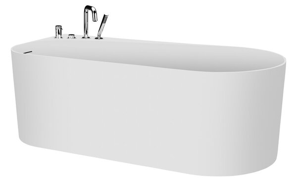 Ksuro 04 cadă freestanding 170x78 cm ovală alb 32008000