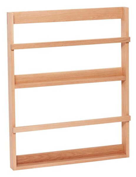 Raft în culoare naturală etajat/pentru fotografii din lemn de stejar 74 cm Display – Hübsch