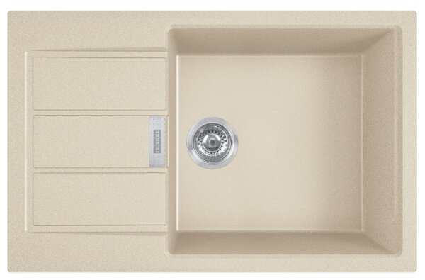 Franke Sirius chiuvetă tectonite 78x50 cm bej 143.0676.418