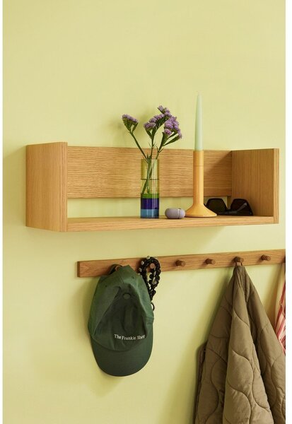Raft în culoare naturală cu aspect de lemn de stejar 64 cm Gap – Hübsch