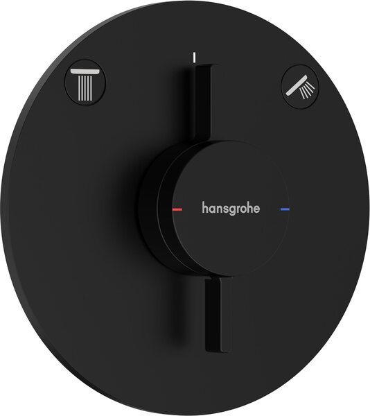 Hansgrohe DuoTurn S baterie cadă-duș ascuns negru 75418670