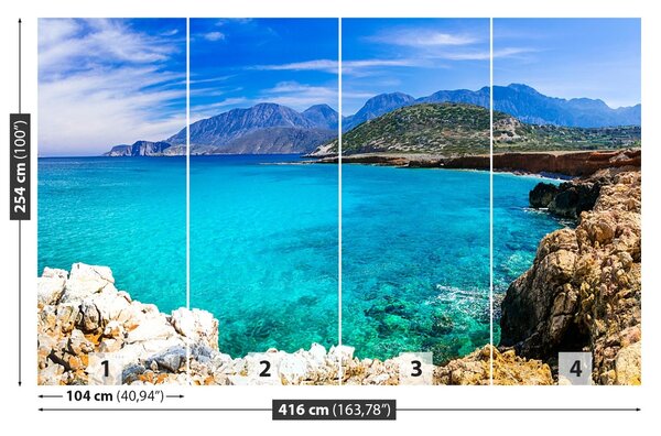 Fototapet plaje Grecia