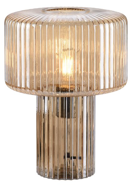 Lampă de masă de design din sticlă ambră - Andro