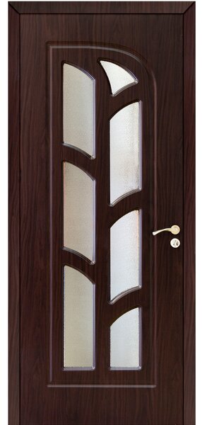 Usa lemn interior Modern cu geam OP 064 Nuc 2000/800
