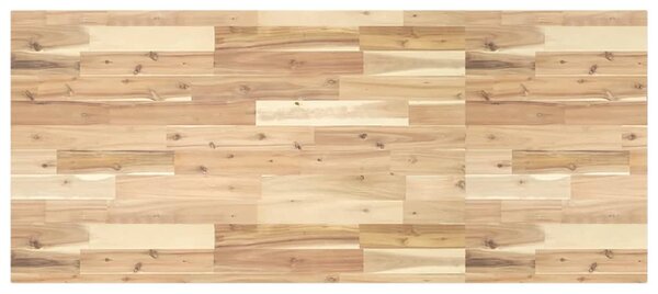 Blat de baie netratat, 120x60x4 cm, lemn masiv de acacia