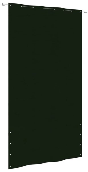 Paravan de balcon, verde închis, 160 x 240 cm, țesătură oxford