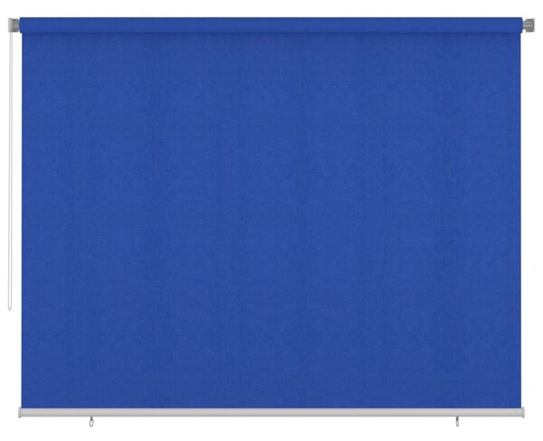 Jaluzea tip rulou de exterior, albastru, 300x230 cm, HDPE