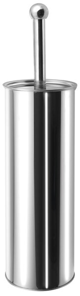 Aqualine Aqualine, perie de toaletă cilindrică SIMPLE LINE, oțel inoxidabil, lucioasă, 04065F