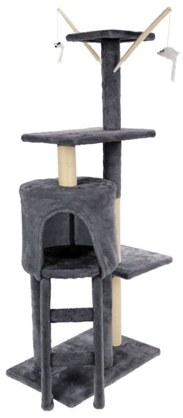 Pets Collection Turn de zgâriat pentru pisici, gri, 45x30x110 cm 491001470