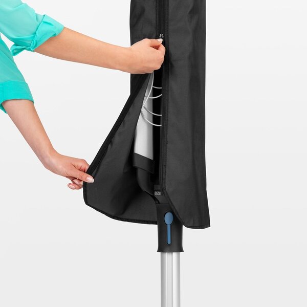 Uscător de rufe argintiu pentru grădină 50 m Lift-o-Matic Advance – Brabantia