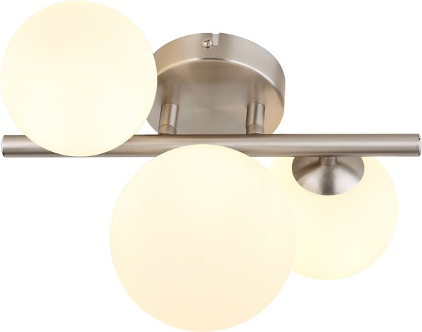Globo Lighting Riha lampă de perete 3x3.5 W alb-nichel 56140-3W