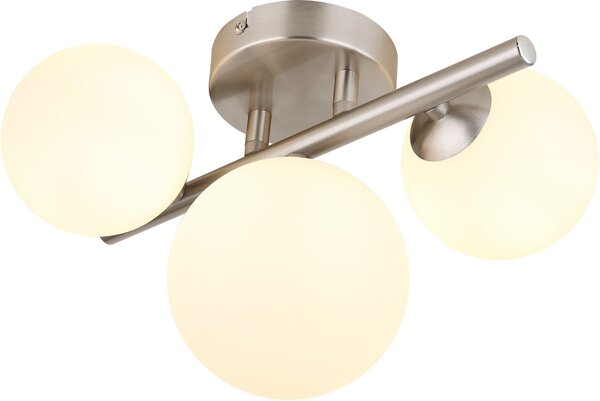 Globo Lighting Riha lampă de perete 3x3.5 W alb-nichel 56140-3W