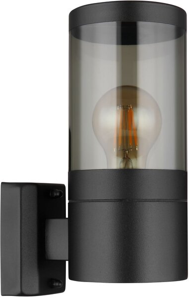 Globo Lighting Xeloo aplica exterior 1x60 W negru-fumuriu 32014BS