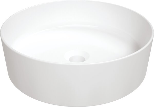 Deante Round lavoar 40x40 cm rotund de blat alb luciu CGR_6U4S