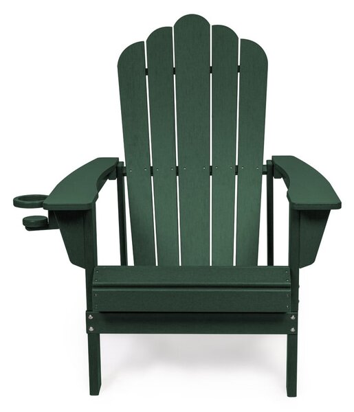 Fotoliu de grădină verde din plastic Adirondack – Bonami Selection