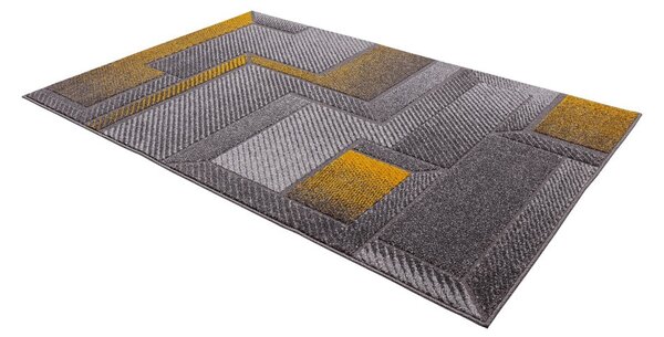 Covor galben ocru-gri 80x160 cm Meteo – FD
