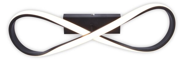 Aplică LED Klausen Emotion AP1 13.5W 4000K Alb Negru 12x47.5x15.5cm Design Modern Iluminat Interior Eficient Durabil Corp Perete Accent Premium