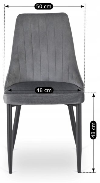 Scaun sufragerie Boquete (gri) . 1118900
