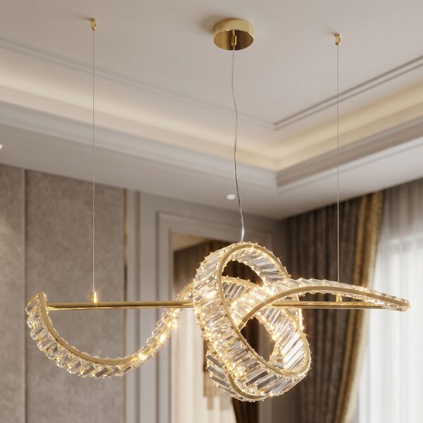 LAMPĂ SUSPENDATĂ DE TAVAN LED SWE082-CP GOLD
