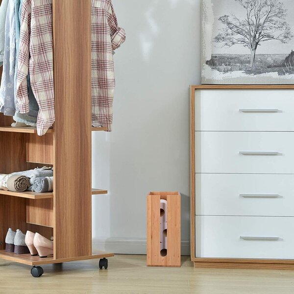 REA - Suport hârtie igienică din bambus Tutumi Bamboo, 390230, HOM-07502
