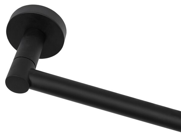 Rea REA, suport hârtie igienică MIST 04, negru mat, REA-80025