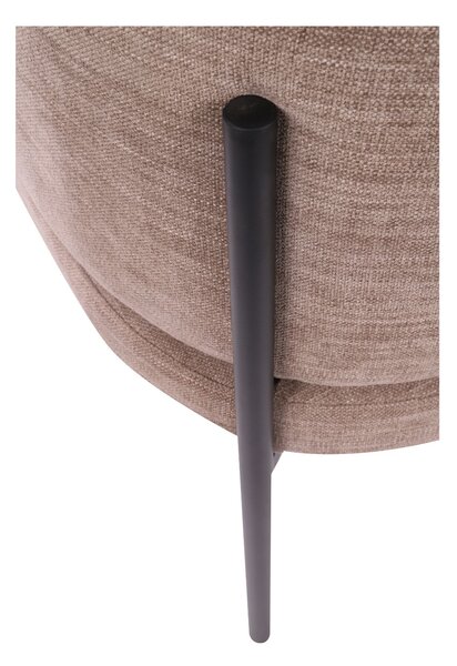 Scaun de dining Lugano taupe