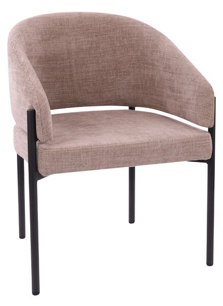 Scaun de dining Lugano taupe