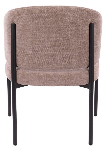 Scaun de dining Lugano taupe