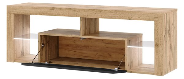 SIMPLE Komoda 120 6S biały/biały połysk