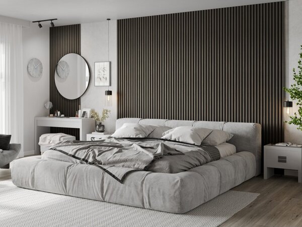 Mexen Lam-B, lamele acustice de perete 275 × 30 cm, placă HDF 4 mm, furnir tehnic, stejar onix, S100-275307-3015-010