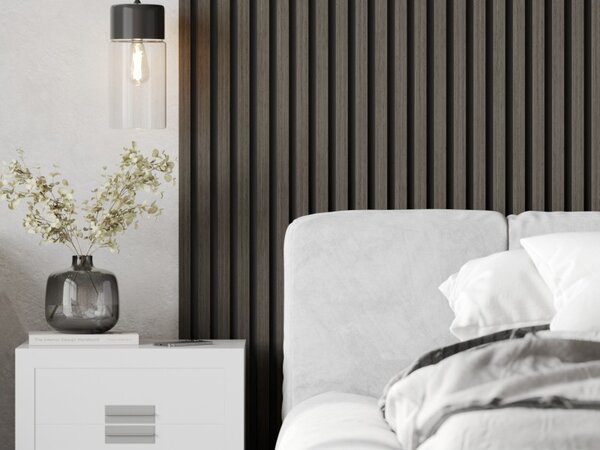 Mexen Lam-B, lamele acustice de perete 275 × 30 cm, placă HDF 4 mm, furnir tehnic, stejar onix, S100-275307-3015-010