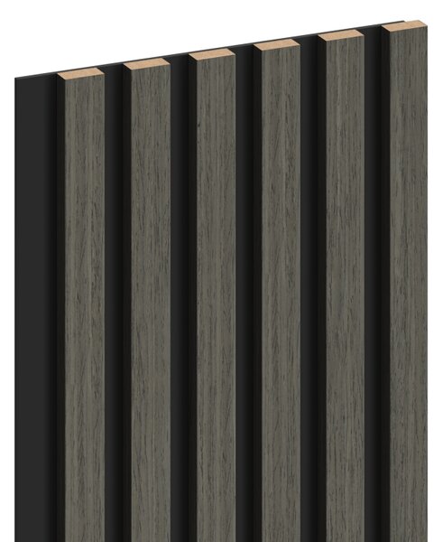 Mexen Lam-B, lamele acustice de perete 275 × 30 cm, placă HDF 4 mm, furnir tehnic, stejar onix, S100-275307-3015-010