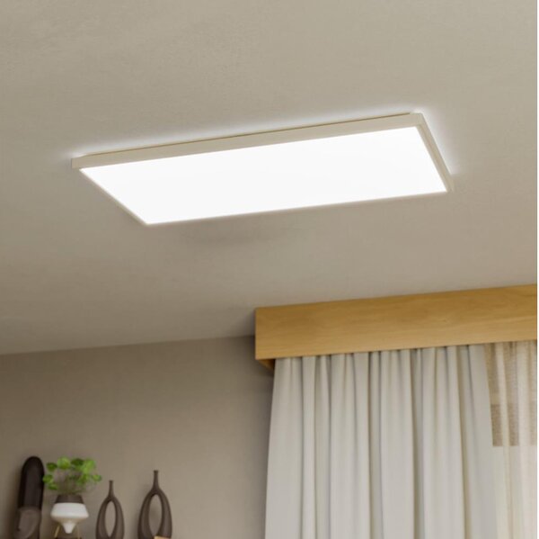 Plafonieră LED de exterior Eglo 901453 ROVITO 17,2W/230V 30x57 cm IP44 alb
