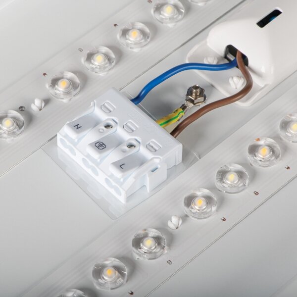 Plafonieră LED Kanlux 38795 LINCEA LED/15/20/24W/230V 3000/4000/6500K IK08 IP40