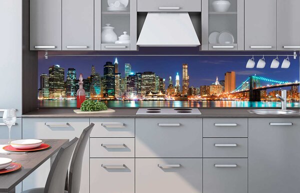 Fototapet pentru bucătărie - manhattan 260 x 60 cm
