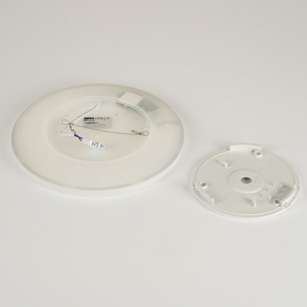 Plafonieră LED pentru baie Brilagi ULTRA SLIM LED/12W/230V d. 22,5 cm alb IP54