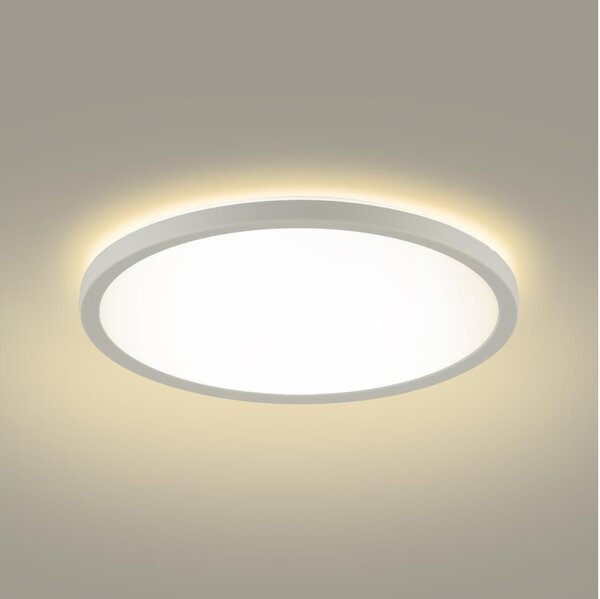 Plafonieră LED pentru baie Brilagi ULTRA SLIM LED/18W/230V d. 30 cm alb IP54