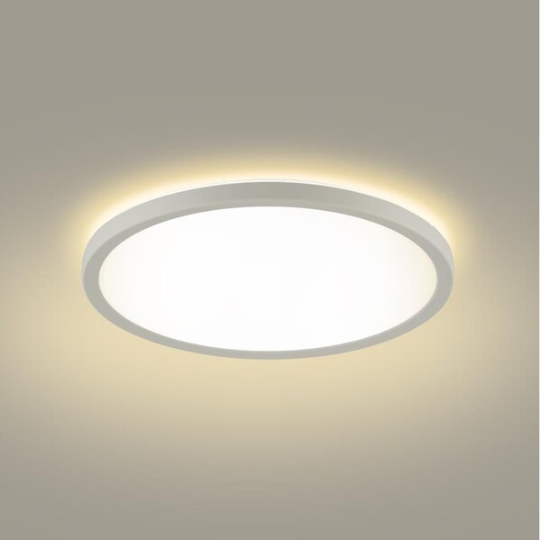 Plafonieră LED pentru baie Brilagi ULTRA SLIM LED/12W/230V d. 22,5 cm alb IP54