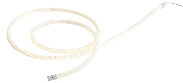 Ghirlandă luminoasă albă cu ștecher 3m incl. LED Dimmable in Kelvin IP44 - Ropy