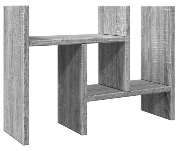 Organizator birou, gri sonoma, 34,5x15,5x35,5 cm lemn prelucrat
