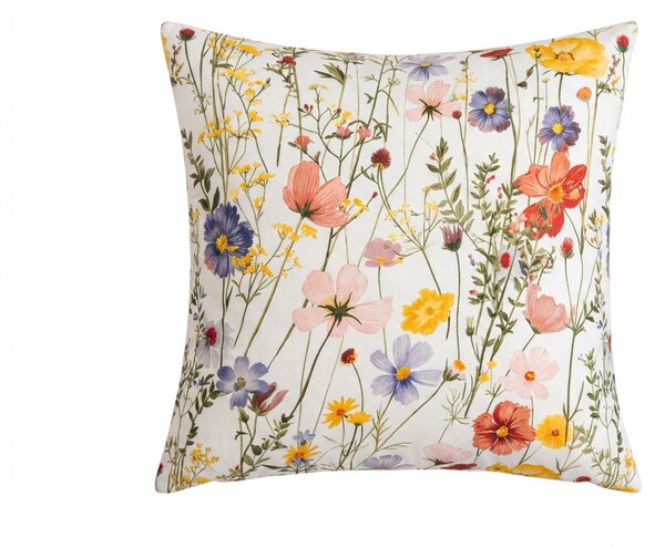 Husa de perna din microfibra WILDFLOWERS 45x45 cm, colorat